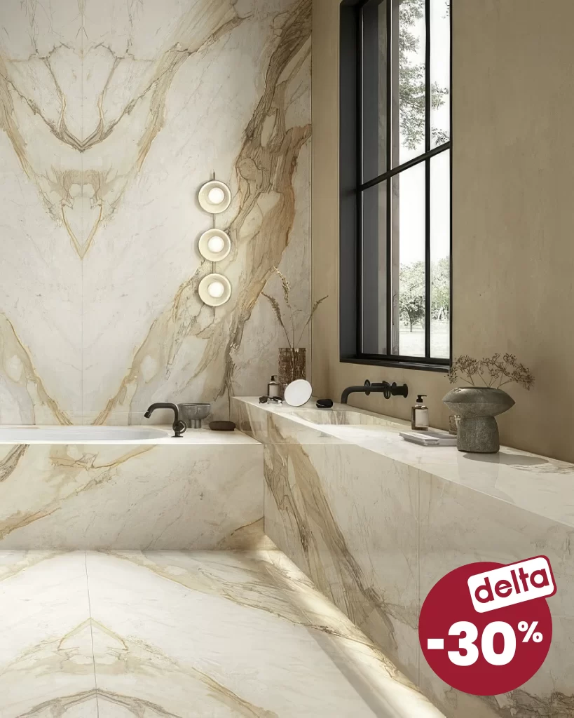 Oferta e vlefshme deri më 31 Korrik!CALACATTA LUC - IRIS nga Delta